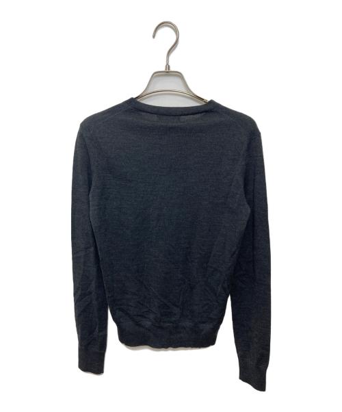 theory（セオリー）theory (セオリー) Regal Wool Crewneck Sweater チャコールグレー サイズ:P 未使用品の古着・服飾アイテム