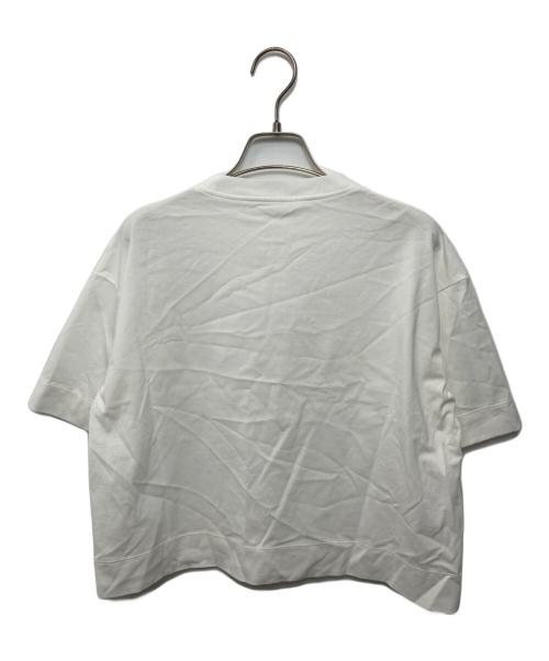 ANAYI（アナイ）ANAYI (アナイ) コットン天竺半袖オーバー ホワイト サイズ:36の古着・服飾アイテム