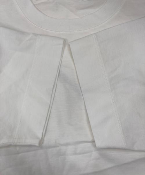 ANAYI（アナイ）ANAYI (アナイ) コットン天竺半袖オーバー ホワイト サイズ:36の古着・服飾アイテム