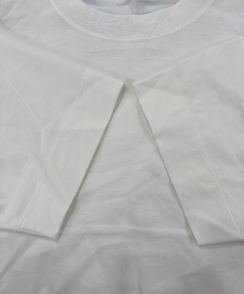 ANAYI（アナイ）ANAYI (アナイ) コットン天竺半袖オーバー ホワイト サイズ:36の古着・服飾アイテム