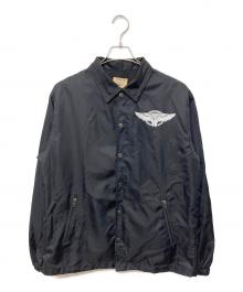 VANSON（バンソン）の古着「ナイロンジャケット」｜ブラック