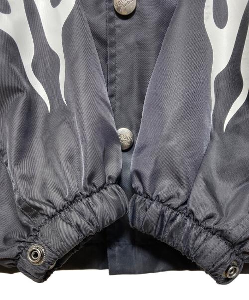 VANSON（バンソン）VANSON (バンソン) ナイロンジャケット ブラック サイズ:Ｍの古着・服飾アイテム