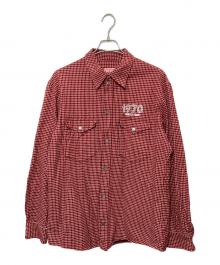 KENZO（ケンゾー）の古着「Archive 1970 Military Shirt」｜レッド