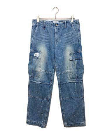中古・古着通販】libere (リベーレ) カーゴデニムパンツ インディゴ