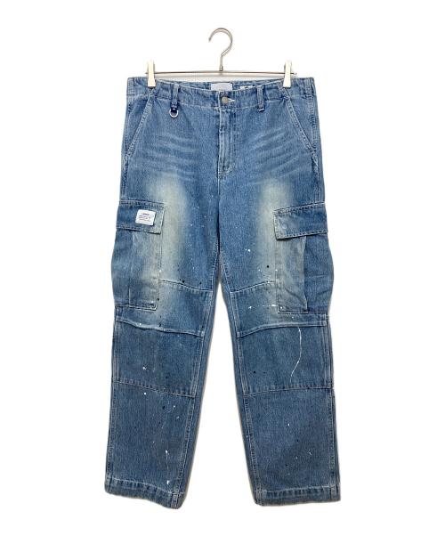 LIBERE（リベーレ）libere (リベーレ) カーゴデニムパンツ インディゴ サイズ:Ｍの古着・服飾アイテム