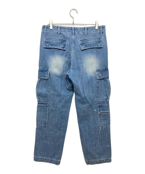 LIBERE（リベーレ）libere (リベーレ) カーゴデニムパンツ インディゴ サイズ:Ｍの古着・服飾アイテム