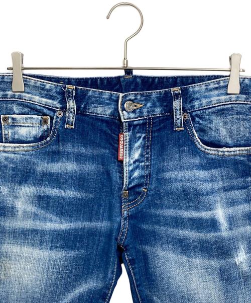 DSQUARED2（ディースクエアード）DSQUARED2 (ディースクエアード) デニムパンツ インディゴ サイズ:44の古着・服飾アイテム