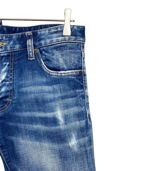 DSQUARED2（ディースクエアード）DSQUARED2 (ディースクエアード) デニムパンツ インディゴ サイズ:44の古着・服飾アイテム