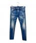 DSQUARED2（ディースクエアード）の古着「デニムパンツ」｜インディゴ