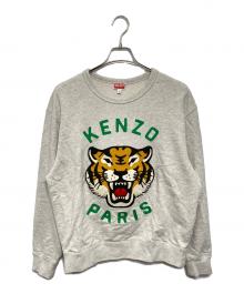 KENZO（ケンゾー）の古着「Lucky Tiger スウェット」｜グレー