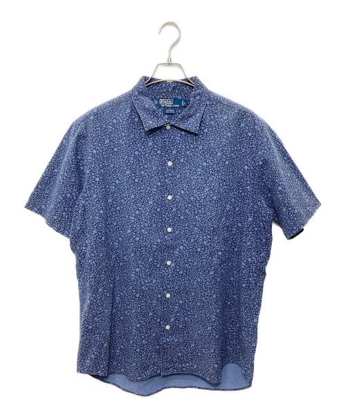 POLO RALPH LAUREN（ポロ・ラルフローレン）POLO RALPH LAUREN (ポロ・ラルフローレン) 半袖シャツ　BONNARD ネイビー サイズ:Ｌの古着・服飾アイテム