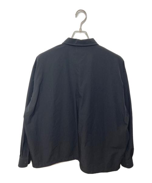 BEAMS（ビームス）BEAMS (ビームス) アクション プルオーバーシャツ ブラック サイズ:Mの古着・服飾アイテム