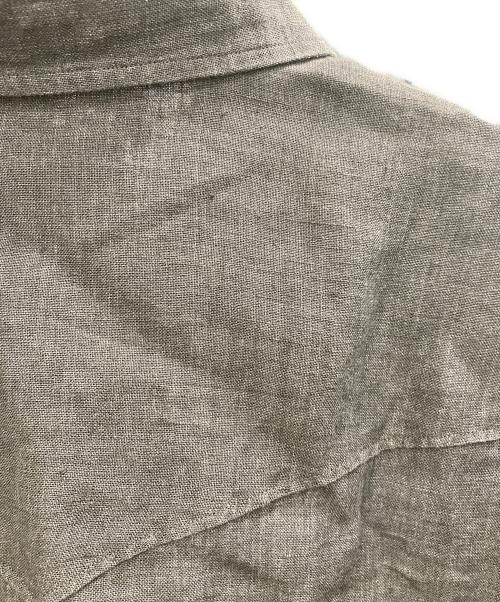 ARCODIO（アルコディオ）ARCODIO (アルコディオ) リネンシャツ パープル サイズ:Mの古着・服飾アイテム