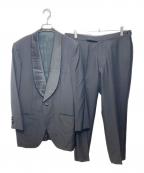 TOMORROW LAND×ERMENEGILDO ZEGNA×Pilgrimトゥモローランド×エルメネジルド・ゼニア×ピルグリム）の古着「タキシードセットアップスーツ」｜ブラック