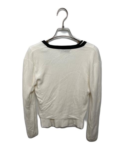 JUSGLITTY（ジャスグリッティー）JUSGLITTY (ジャスグリッティー) アンサンブルカーディガン ホワイト サイズ:2の古着・服飾アイテム