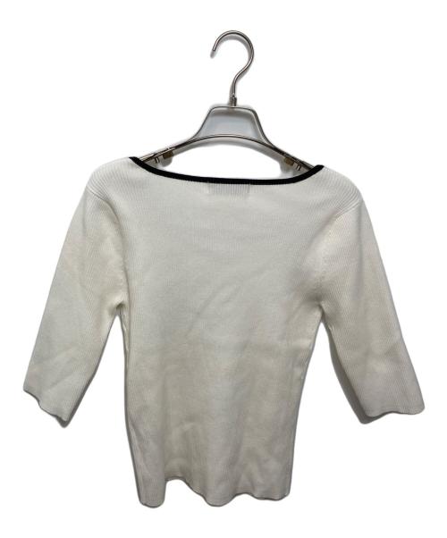 JUSGLITTY（ジャスグリッティー）JUSGLITTY (ジャスグリッティー) アンサンブルカーディガン ホワイト サイズ:2の古着・服飾アイテム