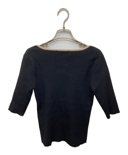 JUSGLITTY（ジャスグリッティー）JUSGLITTY (ジャスグリッティー) アンサンブルカーディガン ブラック サイズ:2の古着・服飾アイテム