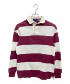 POLO RALPH LAURENポロ・ラルフローレン）の古着「ラガーシャツ」｜レッド