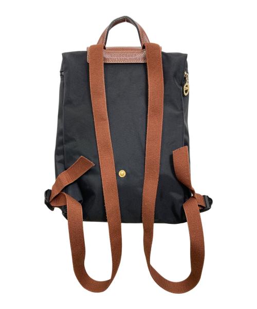 LONGCHAMP（ロンシャン）LONGCHAMP (ロンシャン) Backpack M ブラックの古着・服飾アイテム