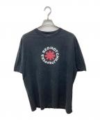 RED HOT CHILI PEPPERSレッドホットチリペッパーズ）の古着「バンドTシャツ」｜ブラック