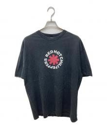 RED HOT CHILI PEPPERS（レッドホットチリペッパーズ）の古着「バンドTシャツ」｜ブラック