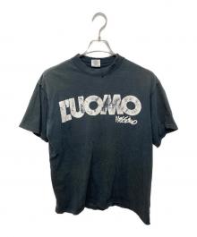 MOSSIMO（モッシモ）の古着「プリントTシャツ」｜ブラック