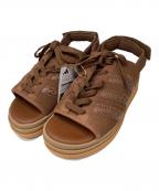 adidasアディダス）の古着「GAZELLE BOLD SANDAL」｜ブラウン