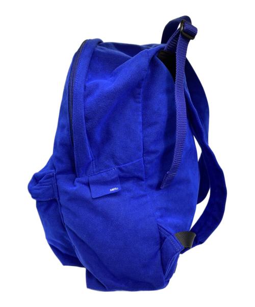 zattu（ザッツ）zattu (ザッツ) マイクロファイバースエードバックパック　YANNICK ブルーの古着・服飾アイテム