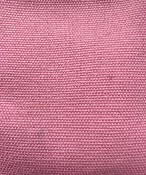 PRADA（プラダ）PRADA (プラダ) カナパ キャンバスポーチ ピンクの古着・服飾アイテム