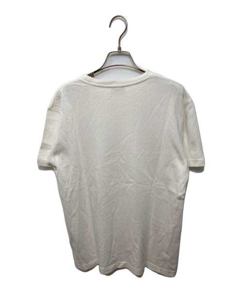 DIOR HOMME（ディオール オム）DIOR HOMME (ディオール オム) Daniel Arsham (ダニエル・アルシャム) ロゴTシャツ ホワイト サイズ:XSの古着・服飾アイテム