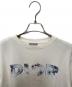 DIOR HOMME (ディオール オム) Daniel Arsham (ダニエル・アルシャム) ロゴTシャツ ホワイト サイズ:XS：20000円