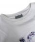 中古・古着 DIOR HOMME (ディオール オム) Daniel Arsham (ダニエル・アルシャム) ロゴTシャツ ホワイト サイズ:XS：20000円