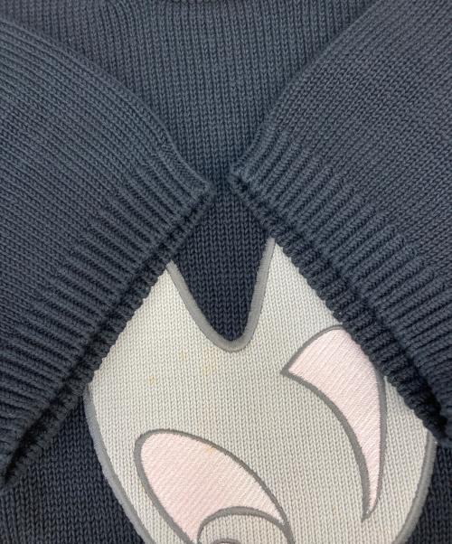DIOR HOMME（ディオール オム）DIOR HOMME (ディオール オム) KENNY SCHARF (ケニー・シャーフ) 半袖ニット ブラック サイズ:Sの古着・服飾アイテム