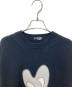 DIOR HOMME (ディオール オム) KENNY SCHARF (ケニー・シャーフ) 半袖ニット ブラック サイズ:S：20000円