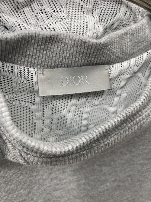 DIOR HOMME（ディオール オム）DIOR HOMME (ディオール オム) ワッペンパーカー グレー サイズ:XSの古着・服飾アイテム