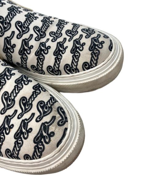LOUIS VUITTON（ルイ ヴィトン）LOUIS VUITTON (ルイ ヴィトン) スリッポ　トロカデロライン ホワイト サイズ:7の古着・服飾アイテム