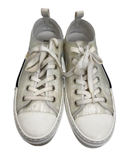 DIOR HOMME（ディオール オム）DIOR HOMME (ディオール オム) B23 ラバー オブリーク ローカットスニーカー ホワイト サイズ:41の古着・服飾アイテム