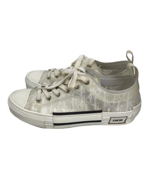 DIOR HOMME（ディオール オム）DIOR HOMME (ディオール オム) B23 ラバー オブリーク ローカットスニーカー ホワイト サイズ:41の古着・服飾アイテム