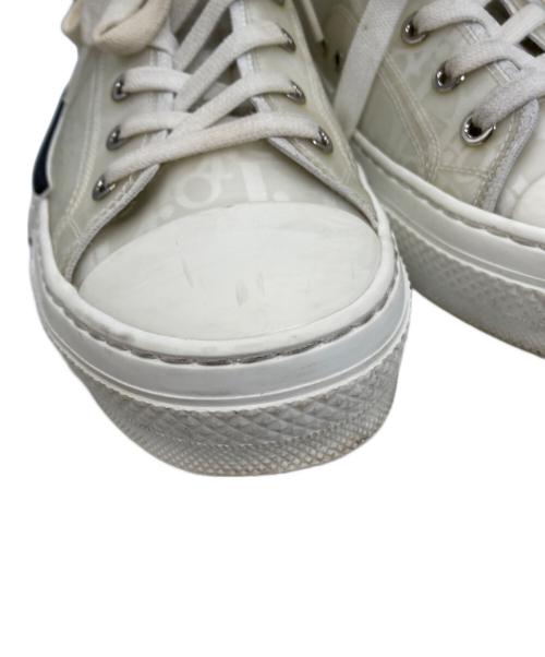 DIOR HOMME（ディオール オム）DIOR HOMME (ディオール オム) B23 ラバー オブリーク ローカットスニーカー ホワイト サイズ:41の古着・服飾アイテム