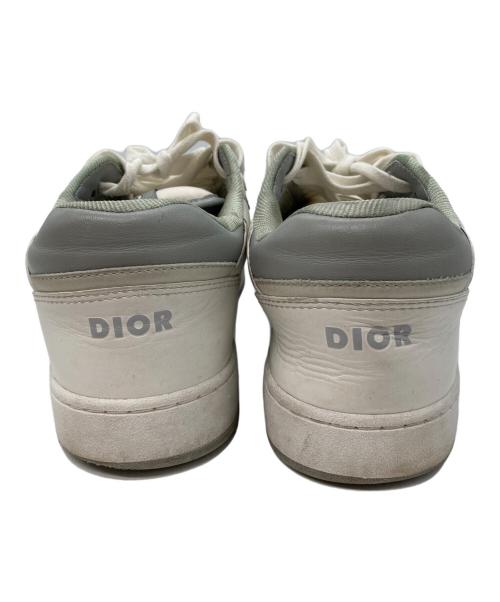 DIOR HOMME（ディオール オム）DIOR HOMME (ディオール オム) B27 オブリーク ロートップスニーカー ホワイト サイズ:41の古着・服飾アイテム