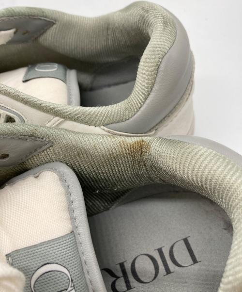 DIOR HOMME（ディオール オム）DIOR HOMME (ディオール オム) B27 オブリーク ロートップスニーカー ホワイト サイズ:41の古着・服飾アイテム