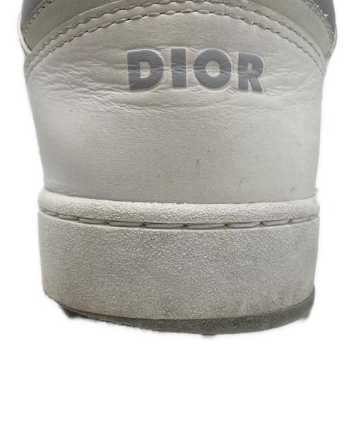 DIOR HOMME（ディオール オム）DIOR HOMME (ディオール オム) B27 オブリーク ロートップスニーカー ホワイト サイズ:41の古着・服飾アイテム