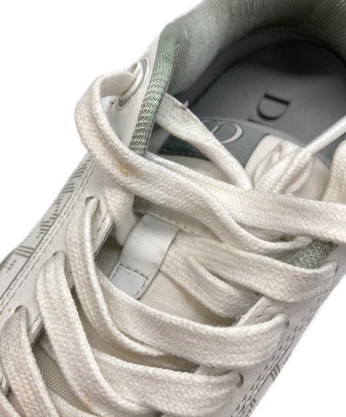DIOR HOMME（ディオール オム）DIOR HOMME (ディオール オム) B27 オブリーク ロートップスニーカー ホワイト サイズ:41の古着・服飾アイテム