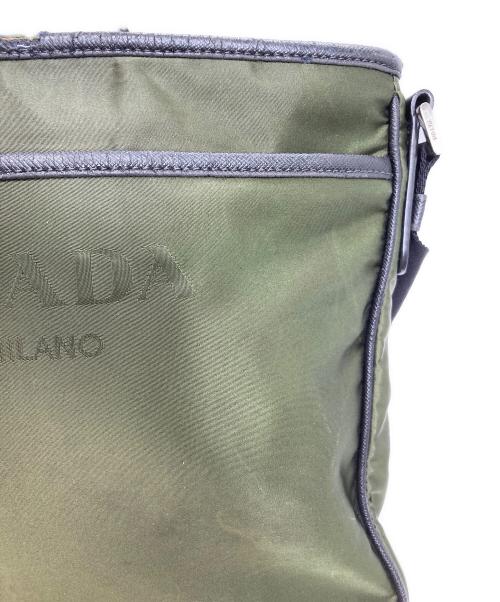 PRADA（プラダ）PRADA (プラダ) ショルダーバッグ グリーンの古着・服飾アイテム