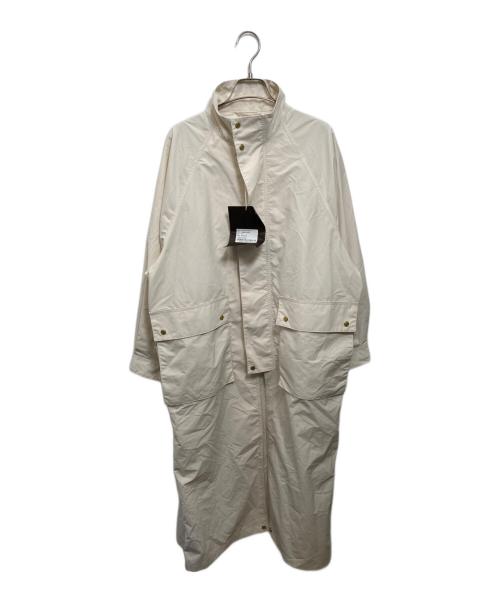 Traditional Weatherwear（トラディショナルウェザーウェア）Traditional Weatherwear (トラディショナルウェザーウェア) ELGIN LONG 2wayロングコート ベージュ サイズ:34の古着・服飾アイテム