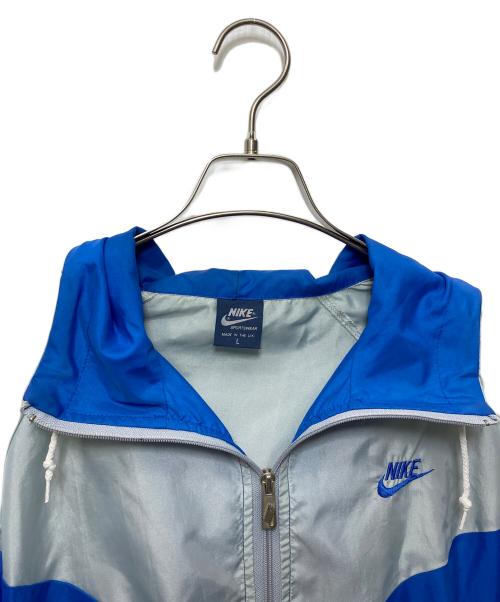 NIKE（ナイキ）NIKE (ナイキ) ウインドブレーカー ブルー×グレー サイズ:Lの古着・服飾アイテム