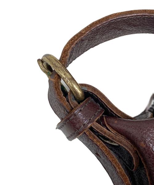 IL BISONTE（イル ビゾンテ）IL BISONTE (イル ビゾンテ) ショルダーバッグ パープルの古着・服飾アイテム