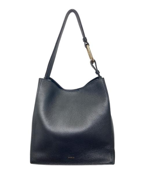 FURLA（フルラ）FURLA (フルラ) NUVOLA S BUCKET BAG ヌヴォラ ブラックの古着・服飾アイテム