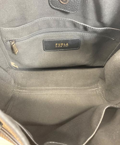 FURLA（フルラ）FURLA (フルラ) NUVOLA S BUCKET BAG ヌヴォラ ブラックの古着・服飾アイテム