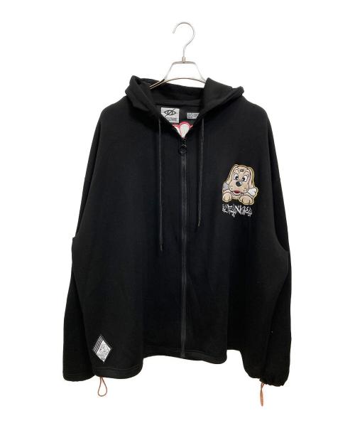 GALFY（ガルフィー）GALFY (ガルフィー) パーカー ブラック サイズ:Fの古着・服飾アイテム